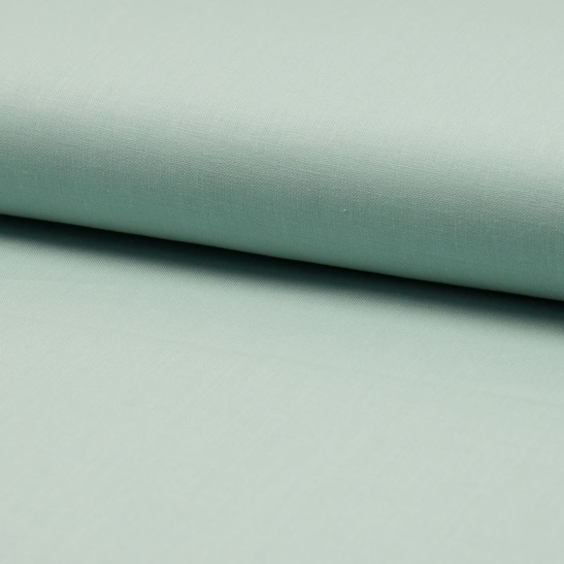 Coupon 3m Tissu Coton Uni Celadon