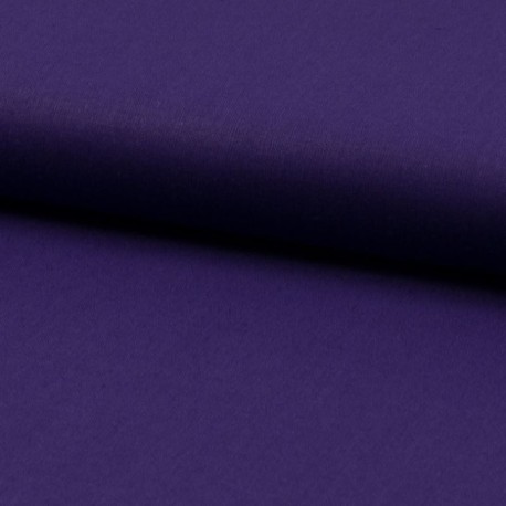 Coupon 3m Tissu Coton Uni Violet