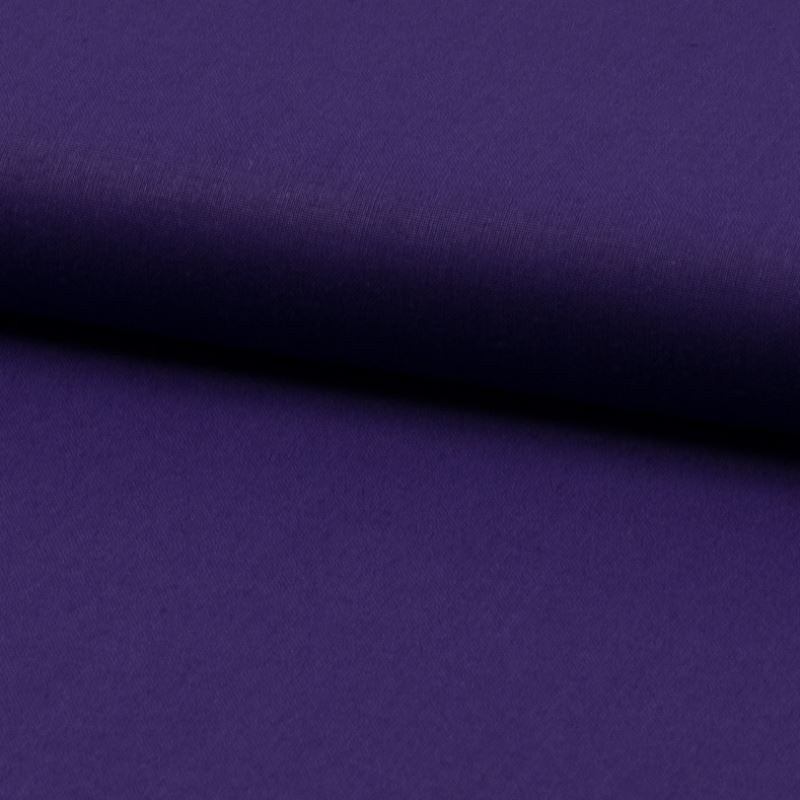 Coupon 3m Tissu Coton Uni Violet
