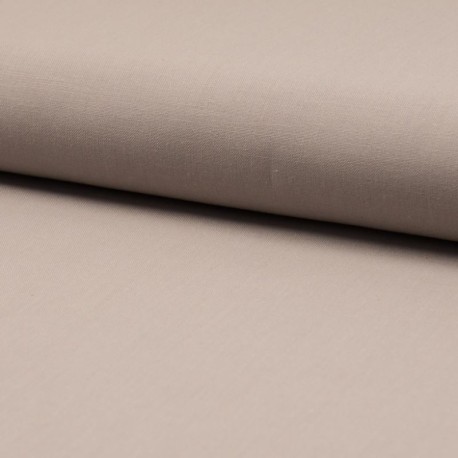 Coupon 3m Tissu Coton Uni Sable