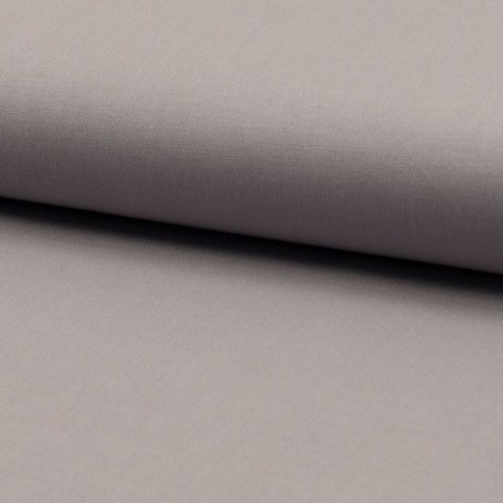 Coupon 3m Tissu Coton Uni Gris 