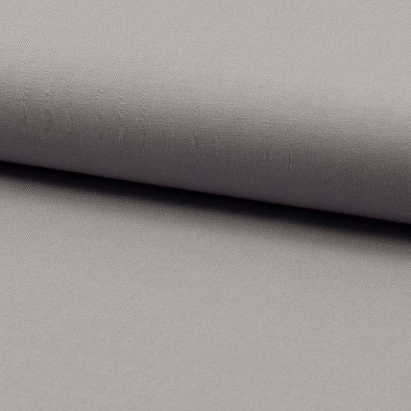 Coupon 3m Tissu Coton Uni Gris 