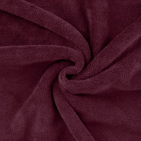 Coupon 3m Tissu Bambounette Prune