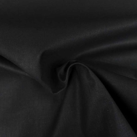 Coupon 3m Toile à Drap Grande Largeur Fais Dodo Noir 