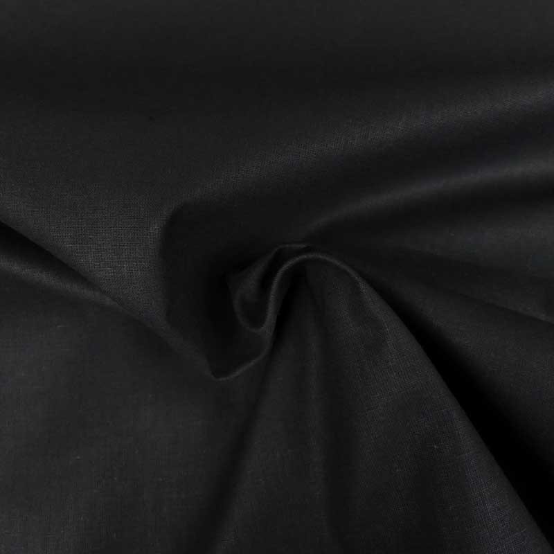 Coupon 3m Toile à Drap Grande Largeur Fais Dodo Noir 