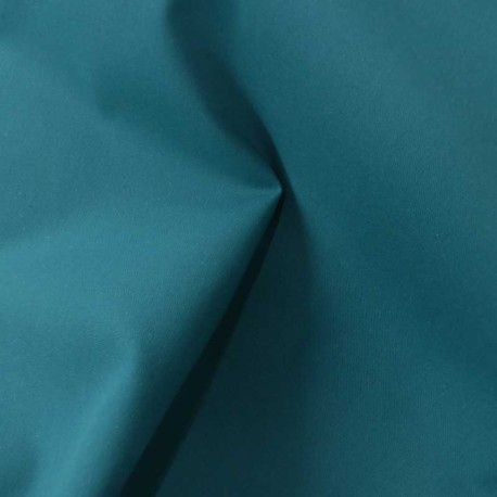 Coupon 3m Tissu Diabolo Teflon Grande Largeur Paon