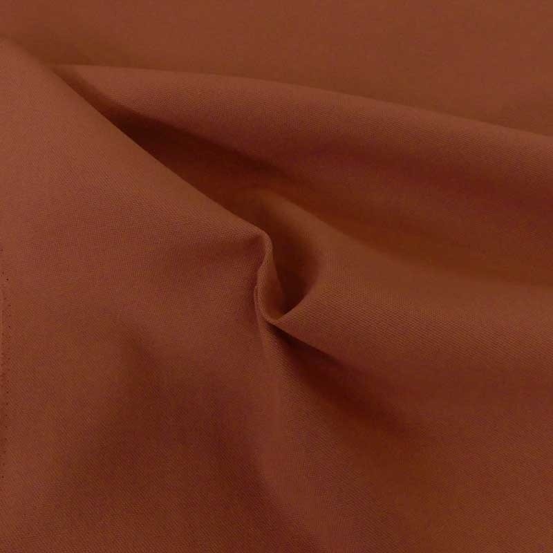 Coupon 3m Tissu Diabolo Teflon Grande Largeur Tabac 
