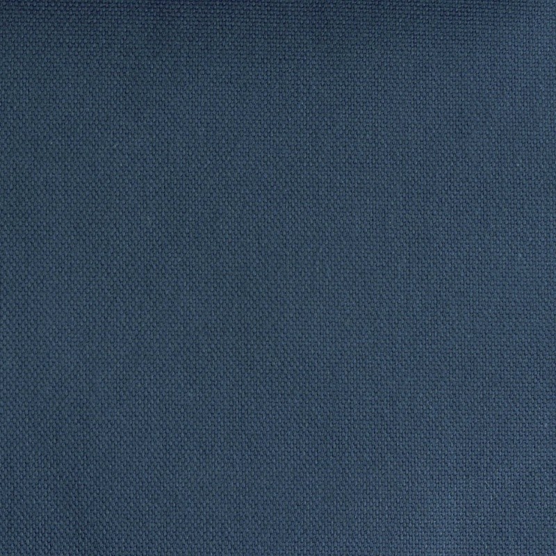 Coupon 3m Tissu Coton Uni Costa Brava Indigo