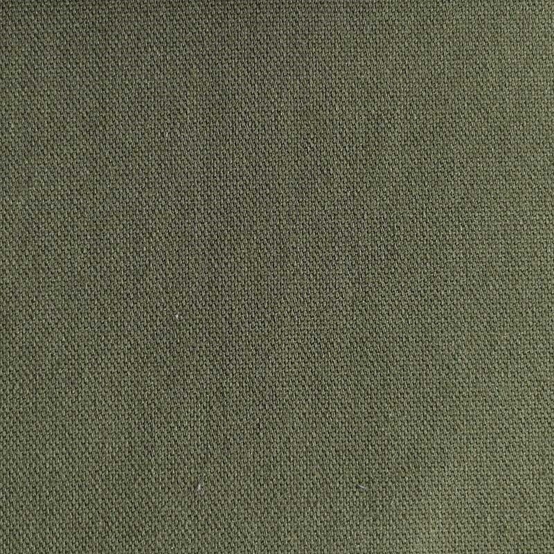 Coupon 3m Tissu Coton Uni Costa Brava Militaire