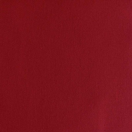Coupon 3m Tissu Costa Brava Uni Bordeaux