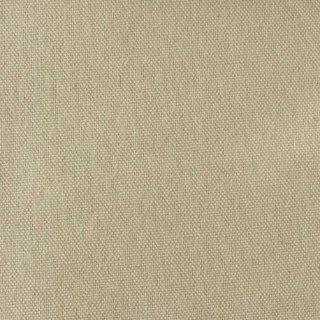 Coupon 3m Tissu Costa Brava Uni Ecru