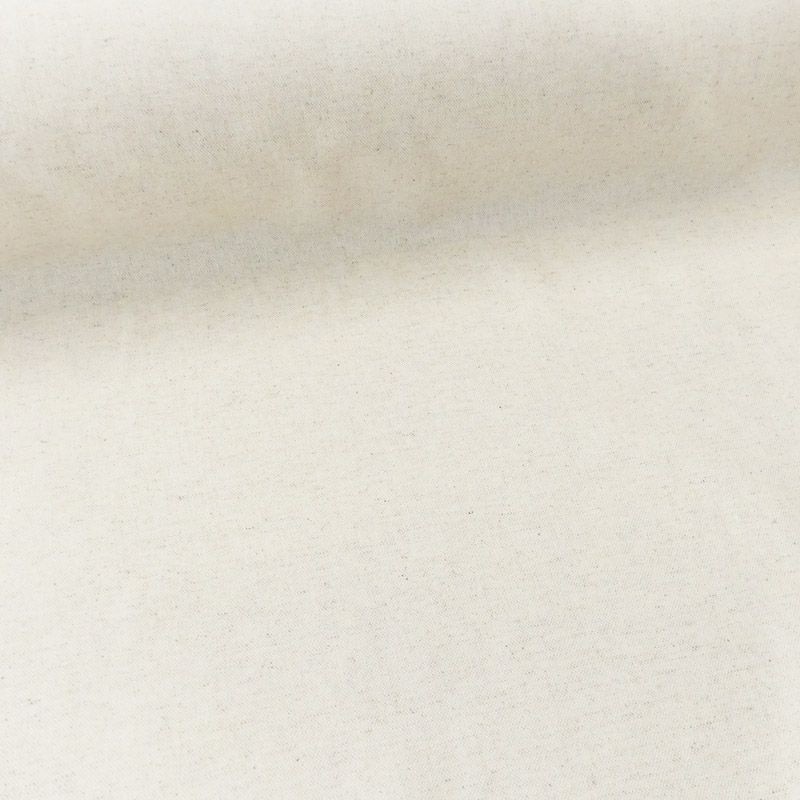 Coupon 3m Tissu Mestral Tissé Teint Uni Naturel