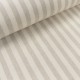 Coupon 3m Tissu Mallorca Raya Tissé Teint Raye Naturel 