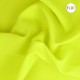 Coupon 3m Tissu Burlington Jaune Fluo 