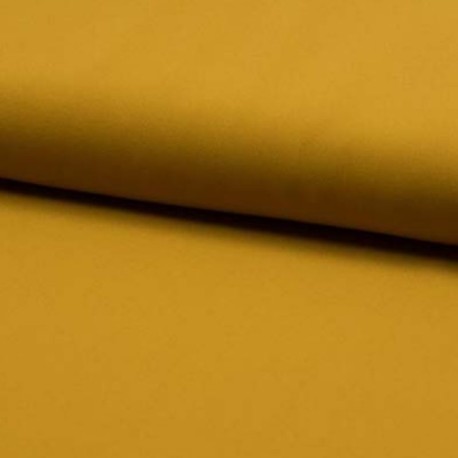 Coupon 3m Tissu Crepe Georgette Ocre