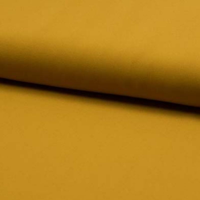 Coupon 3m Tissu Crepe Georgette Ocre