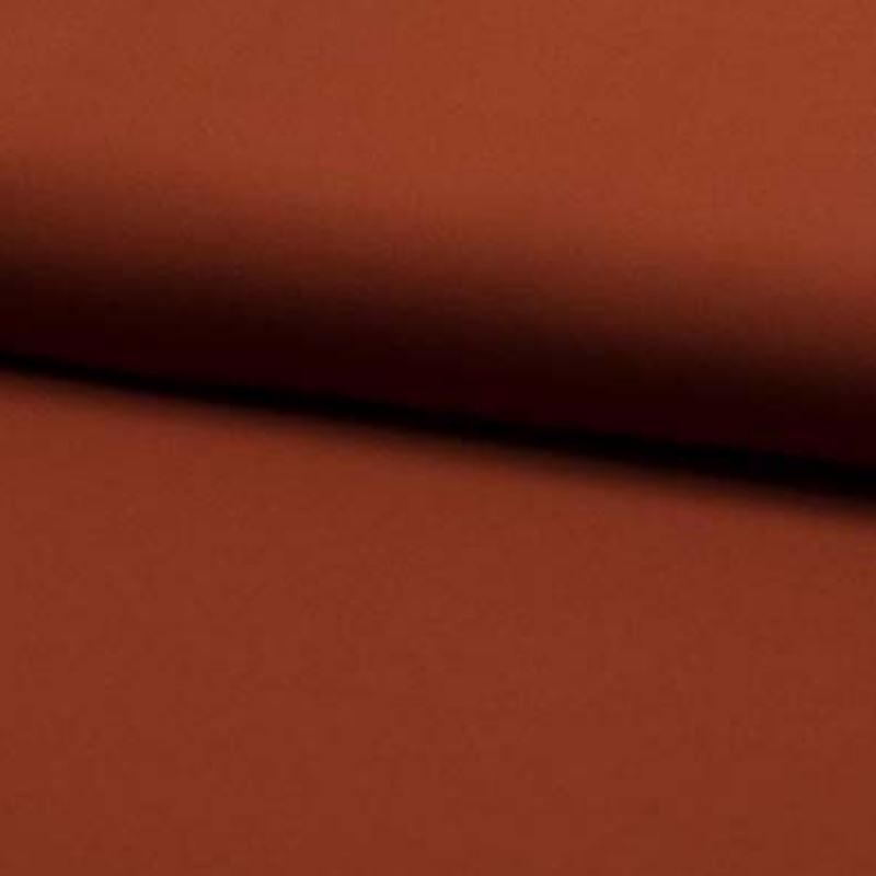Coupon 3m Tissu Crepe Georgette Brique 