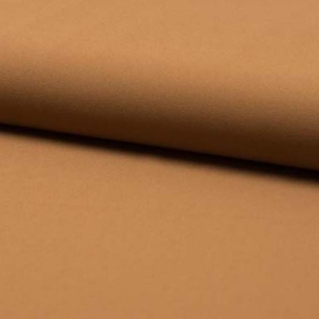 Coupon 3m Tissu Crepe Georgette Havane 
