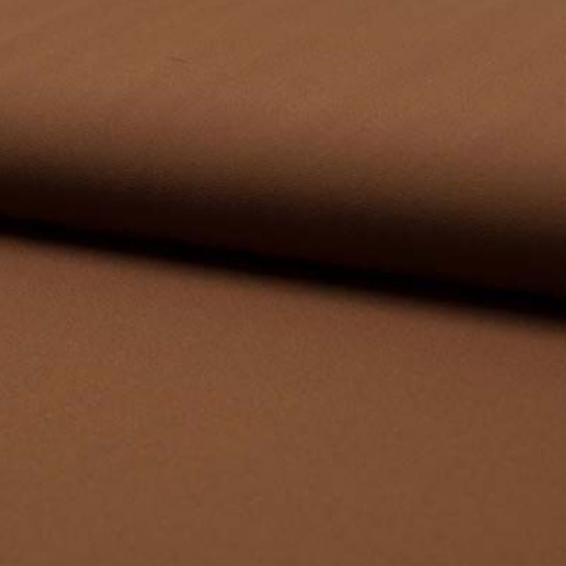 Coupon 3m Tissu Crepe Georgette Marron