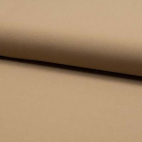Coupon 3m Tissu Crepe Georgette Beige 