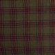 Coupon 3m Tissu Viscose Carreaux Army 