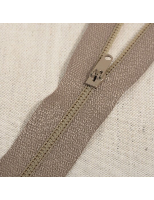 Fermeture spéciale pantalon non séparable beige 15 cm 