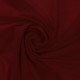 Coupon 3m Tissu Scuba Crepe Uni Aubergine 