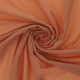 Coupon 3m Tissu Scuba Crepe Uni Corail