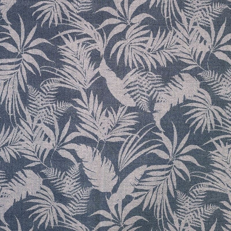 Coupon 3m Tissu Crêpe Viscose Imprimé Denim