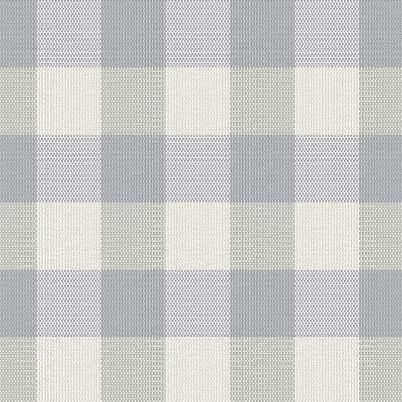 Coupon 3m Tissu Cuadro Carreaux Perle 
