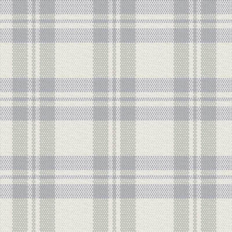 Coupon 3m Tissu Escoces Carreaux Perle 