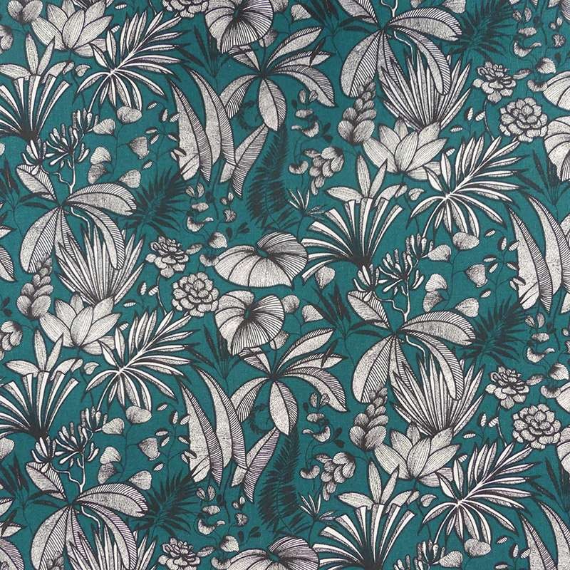 Coupon 3m Tissu Java Cretonne Ocean  
