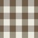 Coupon 3m Tissu Cuadro Carreaux Taupe