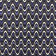 Coupon 3m Tissu Cretonne Groovy Indigo