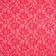 Coupon 3m Tissu Dentelle Candy Corail 