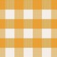 Coupon 3m Tissu Cuadro Carreaux Jaune 