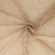 Coupon 3m Tissu Dentelle Fleur Rachel Beige