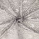 Coupon 3m Tissu Dentelle Fleur 1 Ardoise 