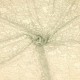 Coupon 3m Tissu Dentelle Fleur 1 Vert 