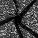 Coupon 3m Tissu Dentelle Fleur 2 Noir 