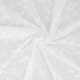 Coupon 3m Tissu Maille Dentelle Elastique Blanc