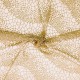 Coupon 3m Broderie Sur Tulle Beige