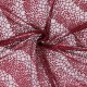 Coupon 3m Broderie Sur Tulle Bordeaux 