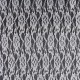 Coupon 3m Tissu Dentelle Crochet Blanc 