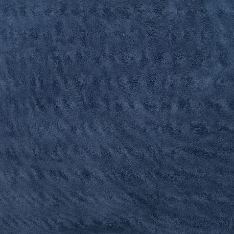 Coupon 3m Tissu Bambounette 2 Bleu Denim