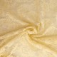 Coupon 3m Tissu Dentelle Roses Ecru Foncé