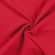 Coupon 3m Tissu Double Gaze Uni Rouge 