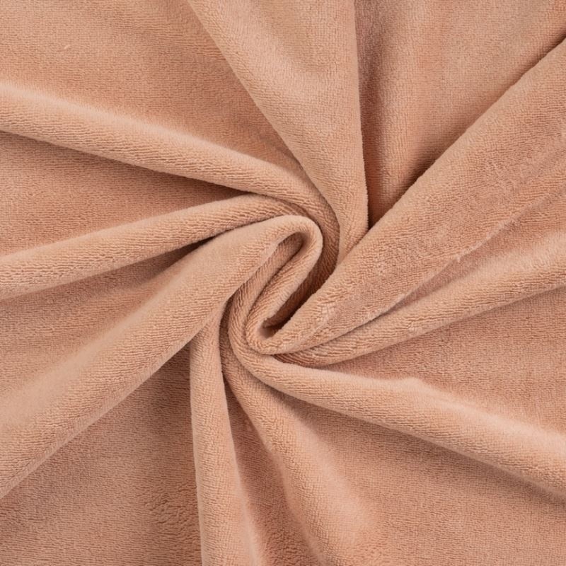 Coupon 3m Tissu Bambounette Peche
