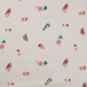 Coupon 3m Tissu Double Gaze Digital Pastèque Melon 