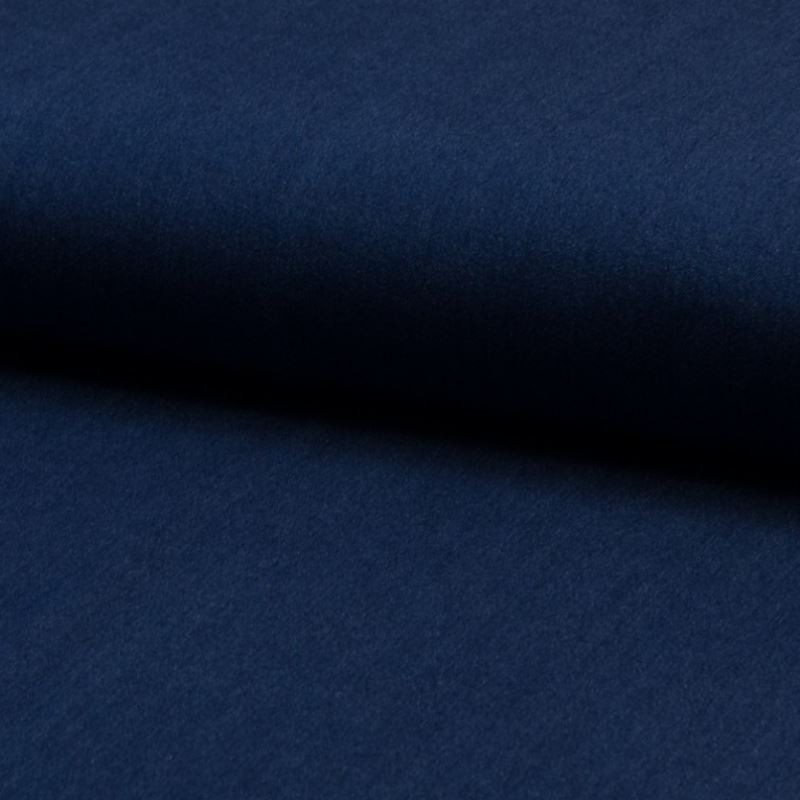 Coupon 3m Tissu Chambrai Bleu Foncé 